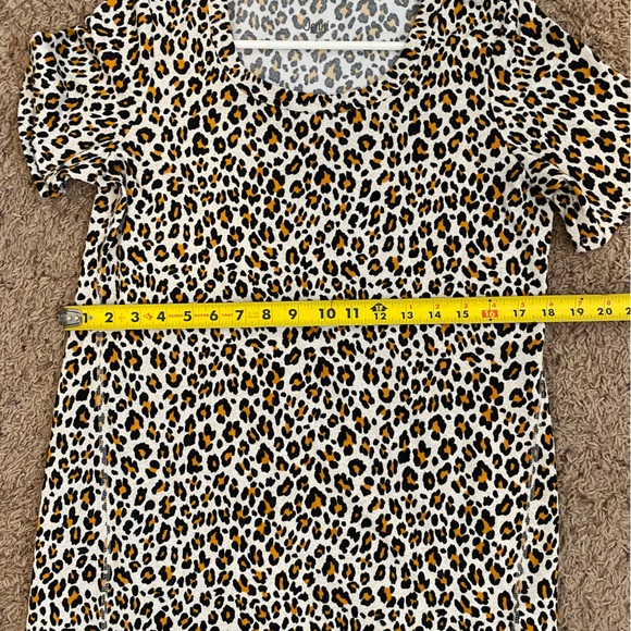 NEW Jenni Cheetah Pajama Dress size Small - Picture 6 of 10